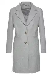 Přechodný kabát šedá