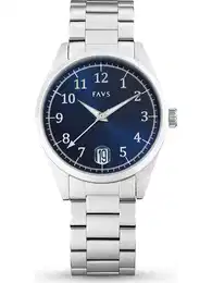 FAVS Uhr silber