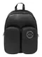 ARMANI EXCHANGE Rucksack schwarz / silber