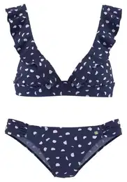 Bikiny námořnická modř / bílá