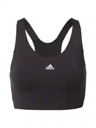 Sportski grudnjak 'Ultimate Alpha' crna / bijela