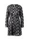 Dorothy Perkins Haljina  crna / srebro