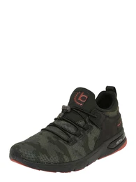 Sneaker ''''Numbis'''' khaki / graumeliert / basaltgrau / oliv / hummer