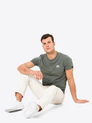 ALPHA INDUSTRIES T-Shirt gelb/khaki/schwarz/weiß