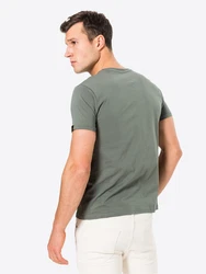 ALPHA INDUSTRIES T-Shirt gelb/khaki/schwarz/weiß