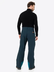 OAKLEY Outdoorhose/Sporthose dunkelblau/petrol/orange
