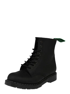 Solovair Boots '8 Eye Derby' schwarz