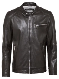 Lederjacke ''''Lucky Jim'''' dunkelbraun