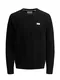 JACK & JONES Strickpullover ''''Bruce'''' schwarz