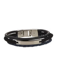 Armband schwarz / silber