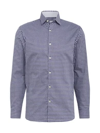 Hemd blau / weiß