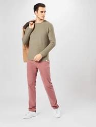 NOWADAYS Pullover Honeycomb schilf