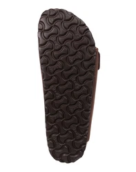 BIRKENSTOCK Pantolette 'Arizona' dunkelbraun