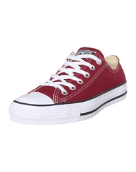 CONVERSE Sneaker 'Chuck Taylor All Star Classic' karminrot/weiß