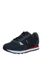 BOSS Casual Sneaker ''''Parkour'''' dunkelblau / rot / hellgrau