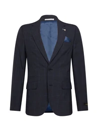 Sakko ''''TS2 NAVY TONAL CHK'''' navy / royalblau