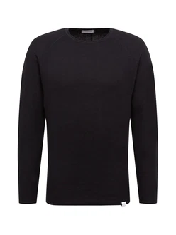 NOWADAYS Pullover Honeycomb schwarz/weiß