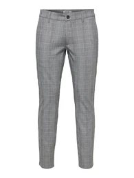 Only & Sons Hose ''''MARK'''' weiß / blau / dunkelgrau