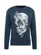 JACK & JONES Sweatshirt taubenblau / naturweiß / pastellgelb / pfirsich