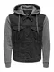 Only & Sons Jacke ''''Coin'''' black denim / graumeliert
