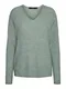 VERO MODA Pulover ''''VMCREWLEFILE''''  zelena