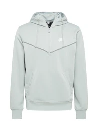 Sweatshirt ''''Repeat'''' weiß / hellgrau / dunkelgrau