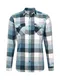 Only & Sons Hemd ''''JORK'''' weiß / petrol / smaragd