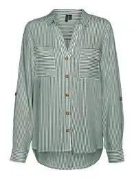 Halenka 'Bumpy' tmav? zelená / bílá