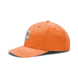 Cap orange / grau