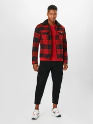 Alpha Industries T-Shirt Rundhalsshirt Backprint T (T-Shirt) rot/weiß