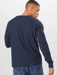 BLEND Shirt 'Noble' navy