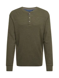 BLEND Shirt 'Noble' oliv