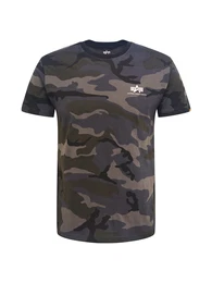 T-Shirt dunkelgrau / khaki / schwarz / wei