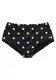 LASCANA Bikini donji dio  crna / bijela