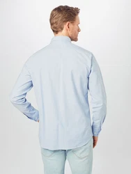 SELECTED HOMME Langarmhemd Rick (1-tlg) hellblau