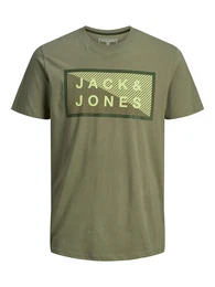 T-Shirt oliv / apfel