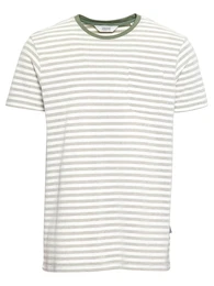 !Solid Shirt ''''Pete'''' oliv / weiß