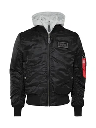 bergangsjacke 'MA-1 D-Tec' rot / schwarz