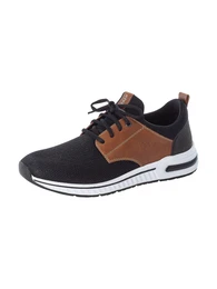 Sneaker schwarz / karamell