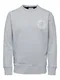 SELECTED HOMME Sweatshirt ''''Logan'''' graumeliert