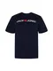 JACK & JONES T-Shirt ''''Ecorp'''' blau / rot / weiß