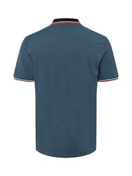 Jack & Jones T-Shirt JJEPaulos blaumeliert / rot