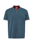 Jack & Jones T-Shirt JJEPaulos blaumeliert / rot