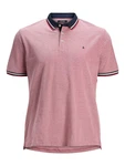 Jack & Jones T-Shirt JJEPaulos navy / rot / rotmeliert / wei