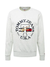 Sweatshirt ''''TIMELESS'''' silbergrau / graumeliert / dunkelblau / gold / rot