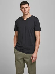 Jack & Jones T-Shirt JJESplit schwarz