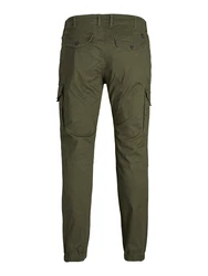 Jack & Jones Plus Hose 'Paul' dunkelgrün