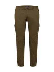 Jack & Jones Plus Hose 'Paul' dunkelgrün