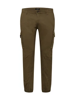 Jack & Jones Plus Hose 'Paul' dunkelgrün