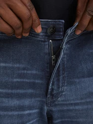 Jack & Jones Slim-fit-Jeans Glenn (1-tlg) dunkelblau